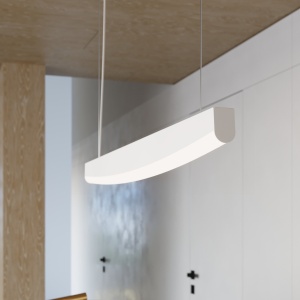 Lustra suspendata LED Jorun 150 Alb 3000K 150x3x210 cm - Img 13