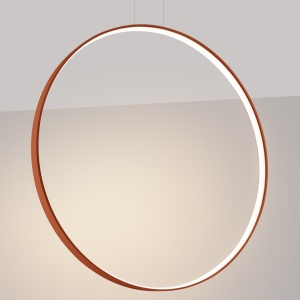 Lustra suspendata LED Rio 110 Rosu 3000K 110x16x150 cm - Img 3