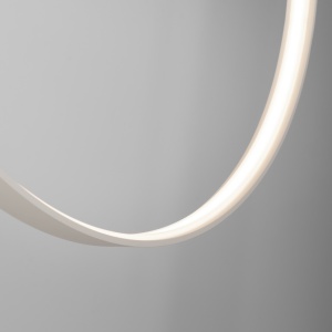 Lustra suspendata LED Rio 78 Bej 4000K 78x16x150 cm - Img 7