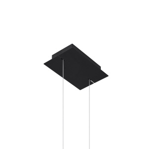 Lustra suspendata LED Rio Alb 4000K 55x16x150 cm - Img 7