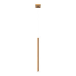 Lustra suspendata Pastelo Auriu 3.5x3.5x120 cm