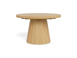 Masa dining Atmore, Natural, 75x180x120 cm - Img 4