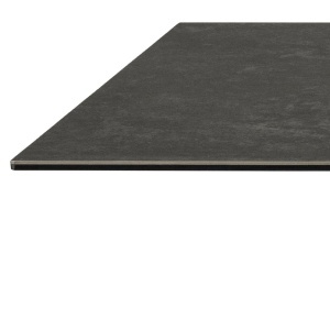 Masa dining Heaven, Negru, 75.5x200x100 cm - Img 8
