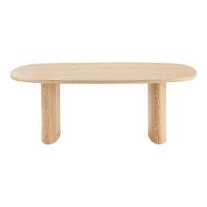 Masa dining Serra, Natural, 210x110x75 cm - Img 4