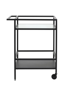 Masa laterala BRONCO, Gri, 42x85x70 cm