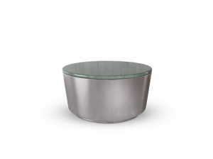 Masuta de cafea Cangas, Verde, 41.5x80x80 cm - Img 2