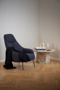 Masuta de cafea Naxos, Maro mat, 42x80x80 cm - Img 2