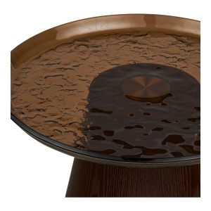 Masuta de cafea Orvieto, Maro inchis, 50x50x48 cm