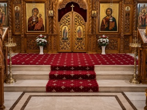 Mocheta biserica, Lotos, Grena, 100x800 cm, Delta 15066
