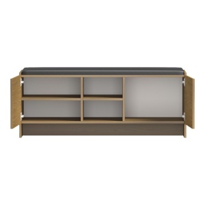 Pantofar tip bancheta, Zulla, Nuc, 37x110x43 cm - Img 2