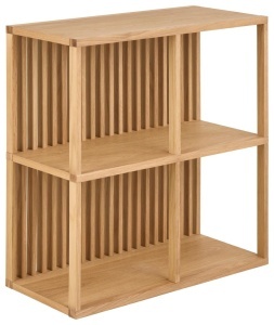Raft de perete Wellington, Natural, 69x67x31 cm - Img 3