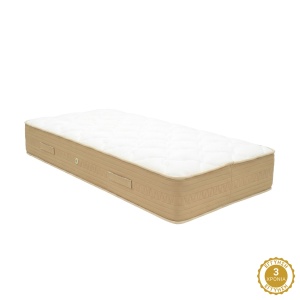 Saltea cu arcuri bonnel cu doua fete, Sleepy, Alb, 200x90x27 cm