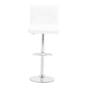 Saun de bar Remina Pako World Alb 44x44x112 cm - Img 5