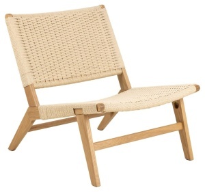 Scaun Carson, Alb, 72x64x79 cm - Img 6