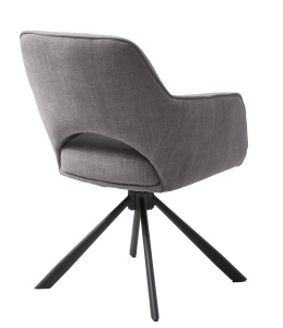 Scaun COWLEY SELECT, Gri inchis, 65x86x59 cm - Img 3