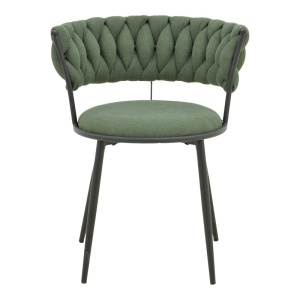 Scaun cu brate Alkia I Kaki 57x58.5x72 cm - Img 4