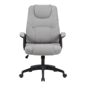 Scaun de birou, Kamora, Gri deschis, 67x66x111 cm - Img 4