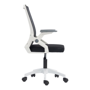 Scaun de birou V2, Penza, Alb, 58x48x102 cm - Img 4