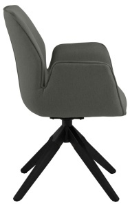 Scaun dining Aura V2, Gri, 91x60.5x58.5 cm - Img 5