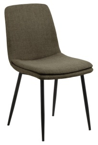 Scaun dining Becca, Verde, 85.5x46x55 cm - Img 3