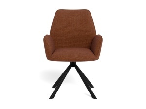 Scaun dining Glenda, Portocaliu, 88.5x61x63 cm - Img 4