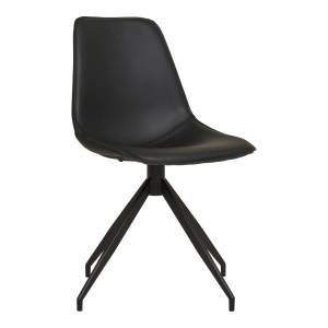 Scaun dining Monaco, Negru, 56x48x86 cm - Img 5