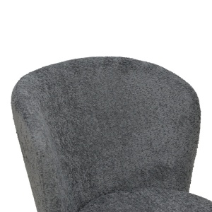 Scaun, Houlian, Antracit, 66x46x89 cm - Img 6