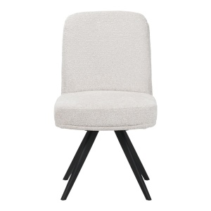 Scaun Rotativ, Novo, Alb, 50x65.5x90 cm - Img 4