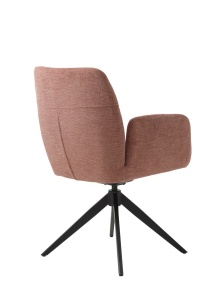 Scaun rotativ ROXANA SELECT, Rosu, 62x88x58 cm - Img 4