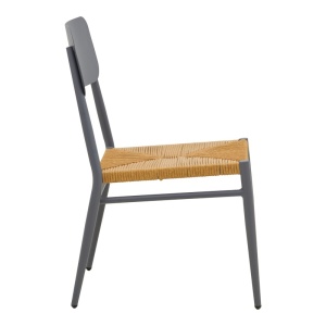 Scaun Stivuibil, Giardino, Antracit, 56x45x82 cm - Img 4