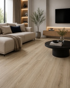 Set 18 buc. Parchet LVT, Pardoseala Vinil 2.0mm, Stomp, Bej, 15x1050 cm / 2.8 mp, Delta 8003-1