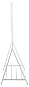 Suport umerase Brent, Alb, 165x117x59 cm - Img 4