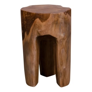 Taburet, Natural, 26x26x40 cm - Img 4