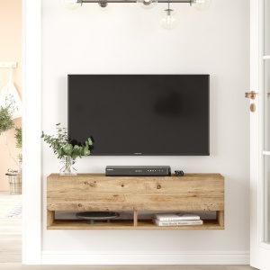 Έπιπλο TV Fr13 Φυσικό 100x29.1x31.6 cm