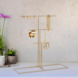 Βάση κοσμημάτων TK-006 Χρυσό 40x41x15 cm - Img 3