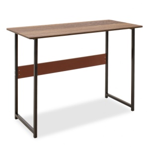 Γραφείο Fulk Walnut - Μαύρο 100x48x72 cm