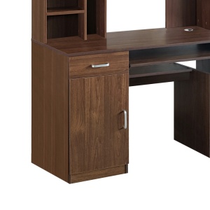 Γραφείο με βιβλιοθήκη Novelty Pako World Καρυδί 120x55x182 cm - Img 3