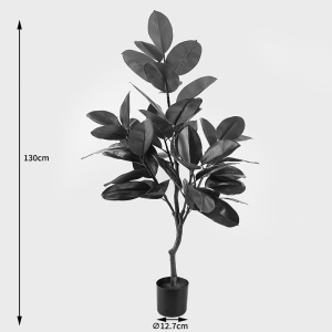 Διακοσμητικό φυτό Ficus Lyrata Πράσινο 70x70x130 cm - Img 4