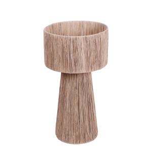 Επιτραπέζιο φωτιστικό από φυσικές ίνες Chenz Boho Pako World Natural 35x35x65 cm