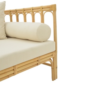 Καναπές κήπου Alessa Boho Pako World Natural 200x100x76 cm - Img 6