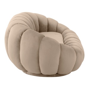 Καναπές Embrace Camel 180x105x65 cm - Img 2
