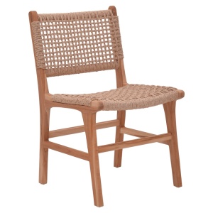 Καρέκλα κήπου Sponze Boho Pako World Natural 50x58x85 cm