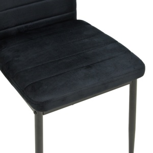Καρέκλα Parker Μαύρο 39.5x48x95 cm - Img 7