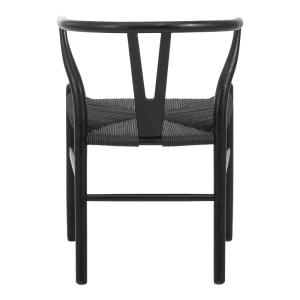 Καρέκλα Wishbone Μαύρο 53.5x57x74 cm - Img 5