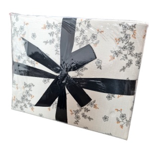Κλινοσκεπάσματα με Λάστιχο 180x200 Κρεπ Flowers V16 6 Τεμάχια (Finet)