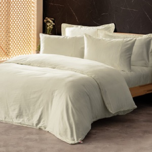 Κλινοσκεπάσματα Silky Ekru (Σατέν Deluxe)