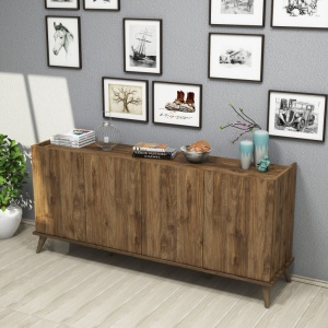 Κονσόλα Elegante 1600 Walnut - Img 2