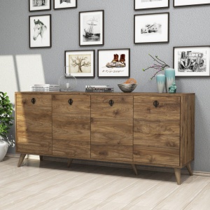 Κονσόλα Elite 1610 Walnut - Img 2