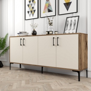 Κονσόλα Kiev Walnut-Cream - Img 3