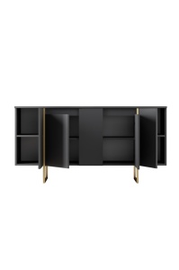 Κονσόλα Luxe Καρυδί 160x35x80 cm - Img 10